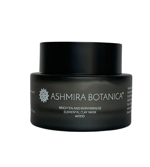 Brighten and Remineralise Elemental Clay Mask: Wood 50g